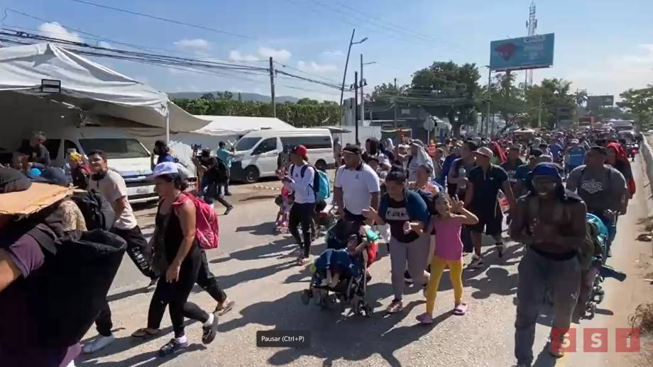 CARAVANA sale del sur del país; en el día de las elecciones en EE.UU. - Susana Solis Informa