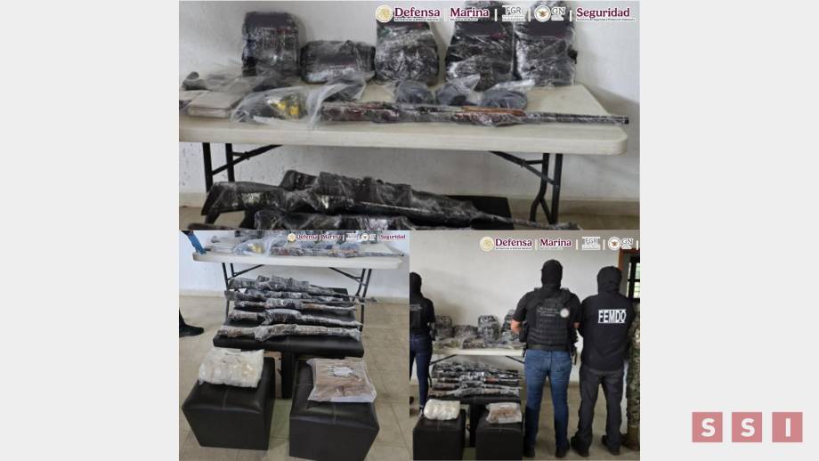 CATEAN dos ranchos en Chiapas; aseguran armas y droga - Susana Solis Informa