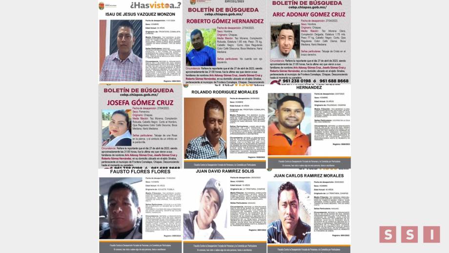 En búsqueda de desaparecidos…¿Dónde están? Susana Solis Informa