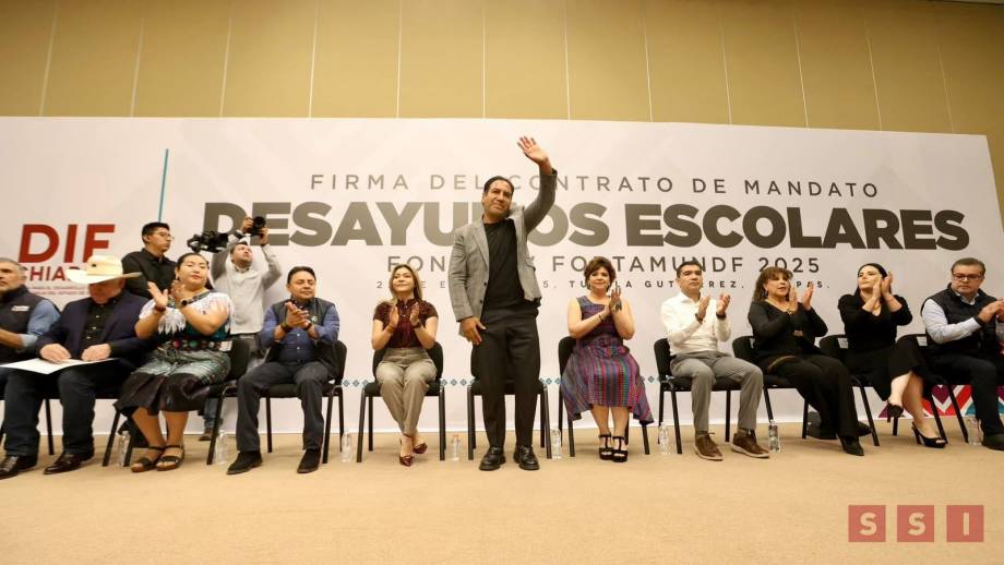 Prioriza Eduardo Ramírez alimentación saludable para las y los niños de Chiapas Susana Solis Informa