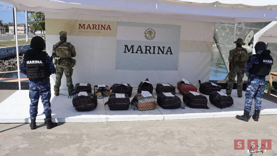 ASEGURA SEMAR más de media tonelada de cocaína con valor de 150 MDP; hay dos detenidos - Susana Solis Informa