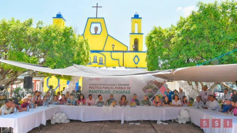 Firman pacto de civilidad en Pantelhó - Susana Solis Informa