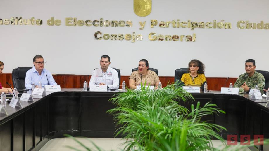 Se instala en IEPC, Mesa de Seguridad para elección extraordinaria en Pantelhó Susana Solis Informa
