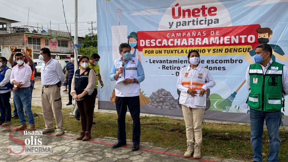 Se busca eliminar posibles criaderos de vectores