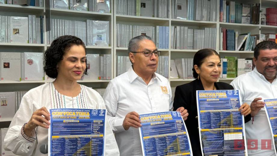 Lanzan convocatoria para oferta educativa de la UNACH del ciclo escolar enero 2026 - Susana Solis Informa