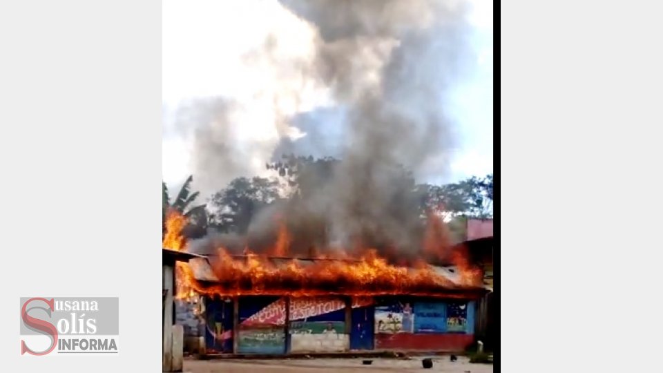 INCENDIAN casas del EZLN en Ocosingo - Susana Solis Informa