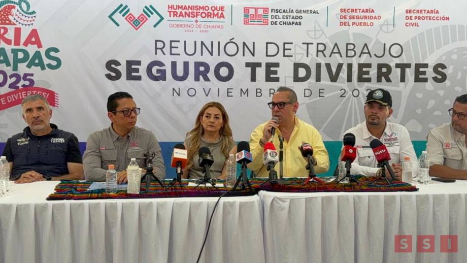 Alistan fuerte operativo para la Feria Chiapas 2025 - Susana Solis Informa