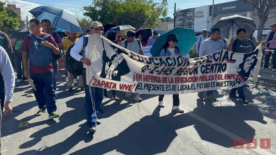 Marchan maestros en Chiapas rumbo al paro nacional de 72 horas - Susana Solis Informa