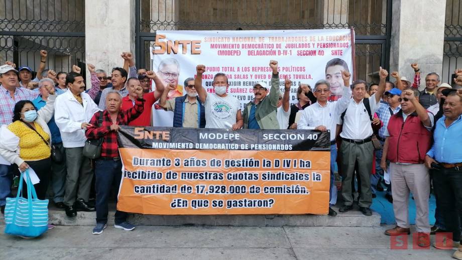 Maestros jubilados de la SNTE denuncian persecución política - Susana Solis Informa