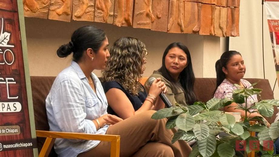 Conversatorio “Mujeres en el Café” en el Museo del Café en Tuxtla Gutiérrez
