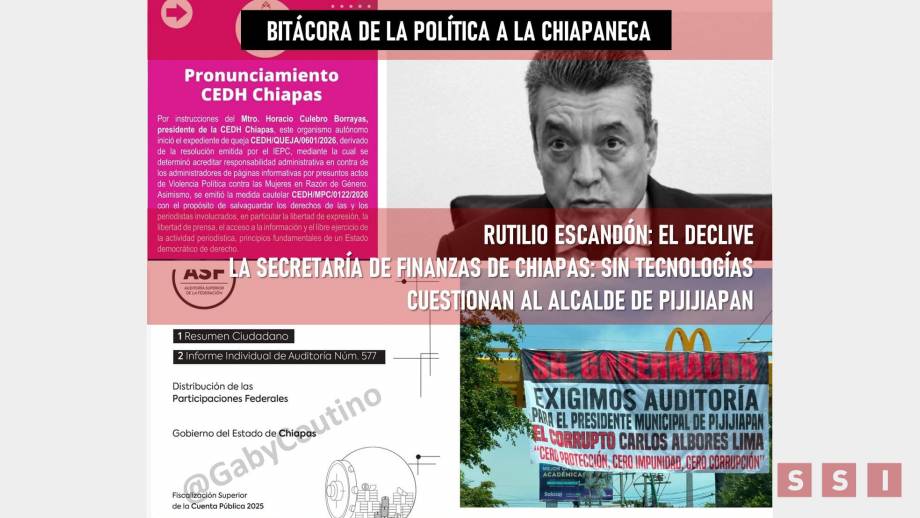 La caída de Rutilio Escandón: una larga historia Susana Solis Informa