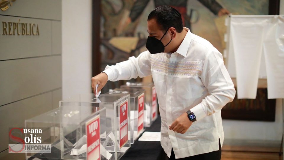 Obtuvo 46 votos a favor,  36  físicos, 32 de MORENA y 4 del PES