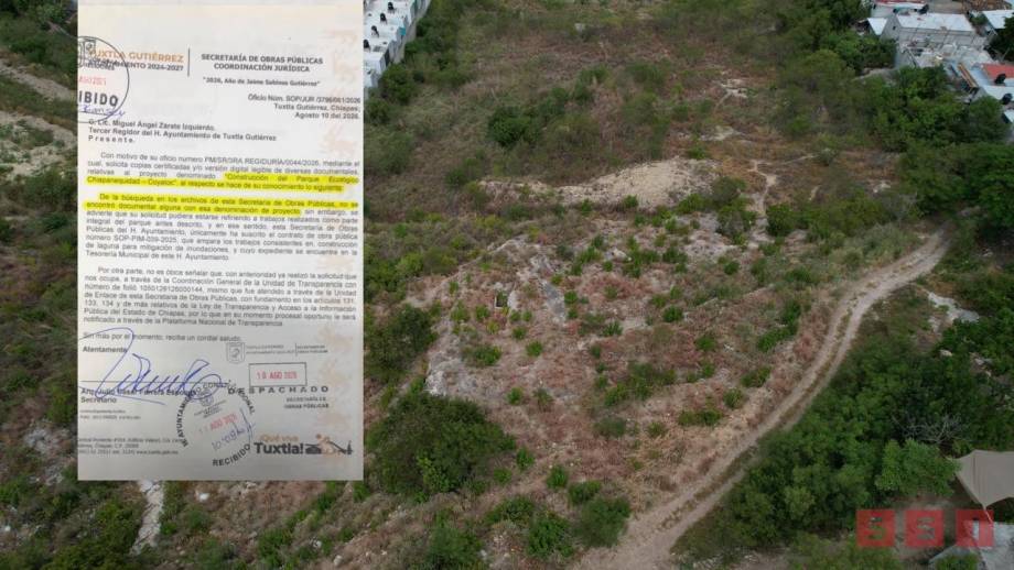 Siete millones después, Coyatoc aparece como obra pluvial y no como parque Susana Solis Informa