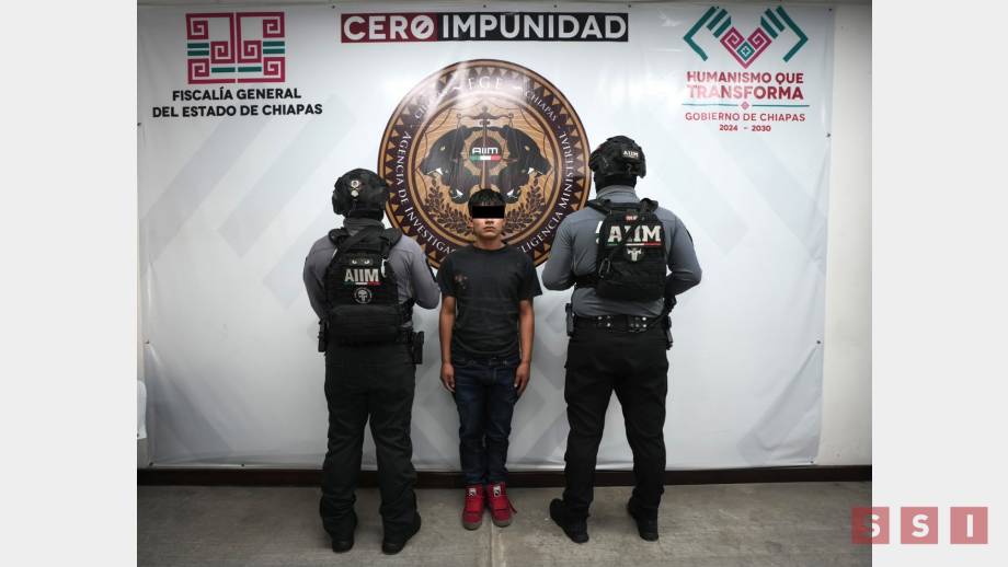 DETIENEN a presunto feminicida de adolescente en Tuxtla; el responsable era cuñado de la víctima - Susana Solis Informa