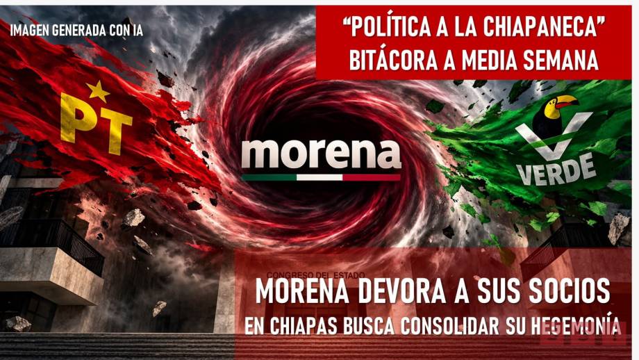 Chiapas, en los primeros lugares nacionales de renuncias a la militancia del Verde Ecologista y del Partido del Trabajo - Susana Solis Informa