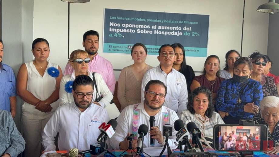 Susana Solis Informa Hoteleros del centro de Chiapas rechazan duplicar impuesto al hospedaje; advierten posible alza de tarifas