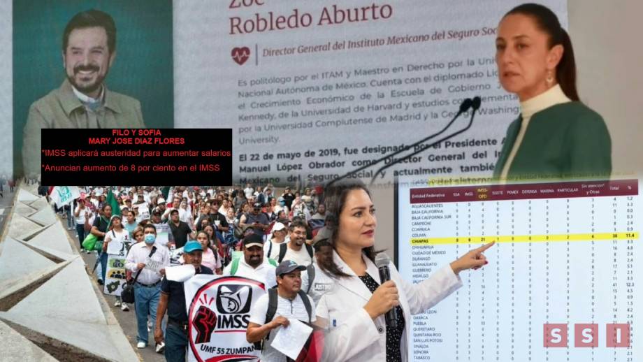 IMSS aplicará austeridad para aumentar salarios - Susana Solis Informa