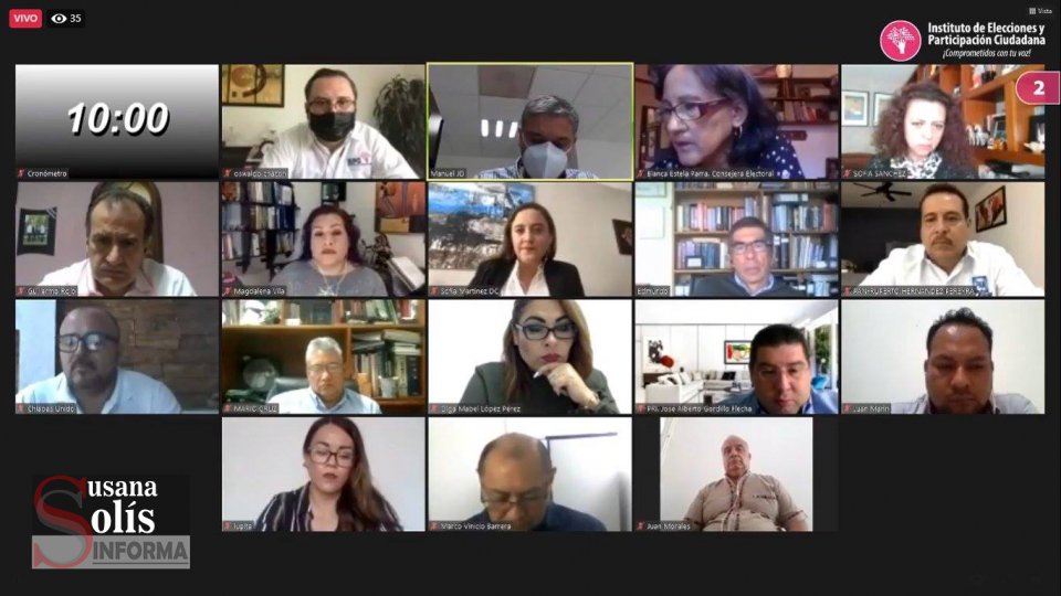 NO hay fechas “parejas” para candidaturas y reelecciones Susana Solis Informa