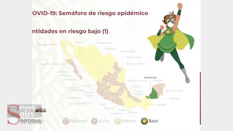 SIGUE SEMÁFORO AMARILLO en Chiapas por Covid-19 Susana Solis Informa