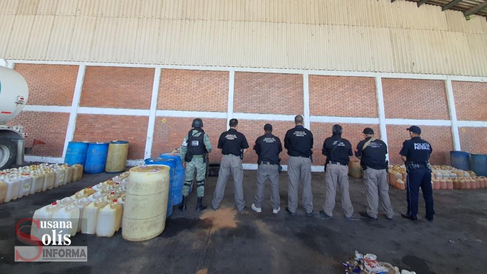 ASEGURAN cinco mi litros de huachicol - Susana Solis Informa