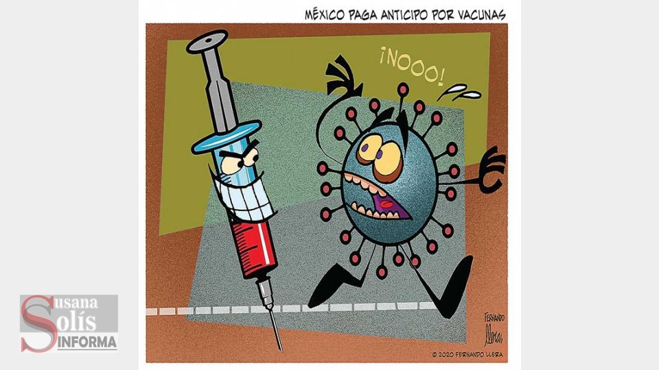 México paga anticipo por vacunas Susana Solis Informa